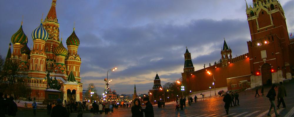 Красная Плошадь через глаза у рыби (Red Square through a Fisheye?)